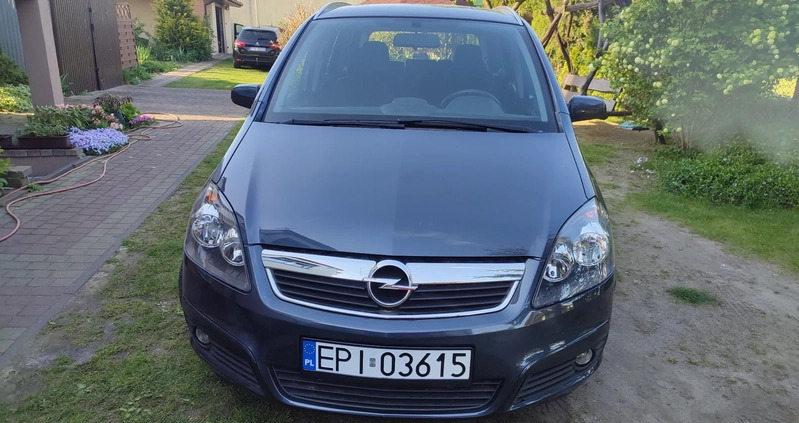 Opel Zafira cena 16500 przebieg: 219000, rok produkcji 2007 z Miłakowo małe 154